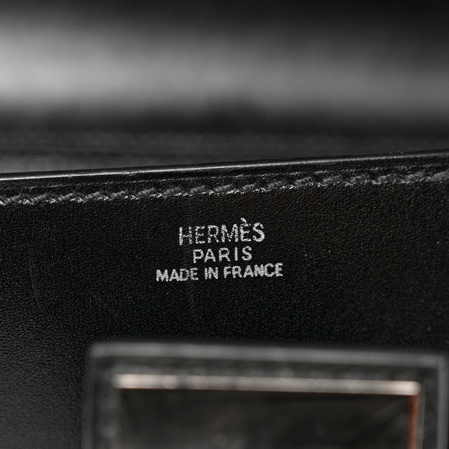 Hermes Box Medor 23 Clutch Black 7 of 9