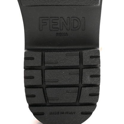Fendi Nylon Baguette Domino 50mm Biker Boots 38 Baby Pink Nolita 7 of 10