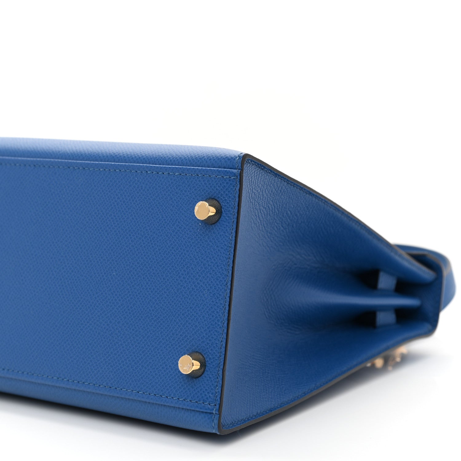 Hermes Epsom Kelly Sellier 28 Bleu France 10 of 11