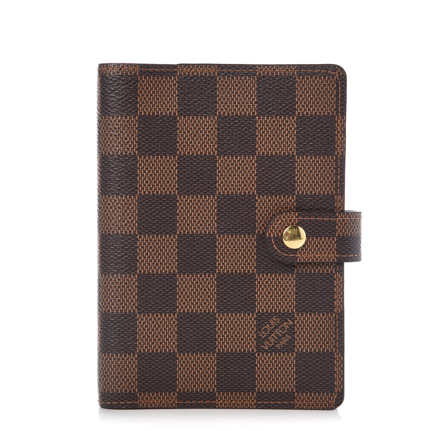 Damier Ebene Small Ring Agenda Cover