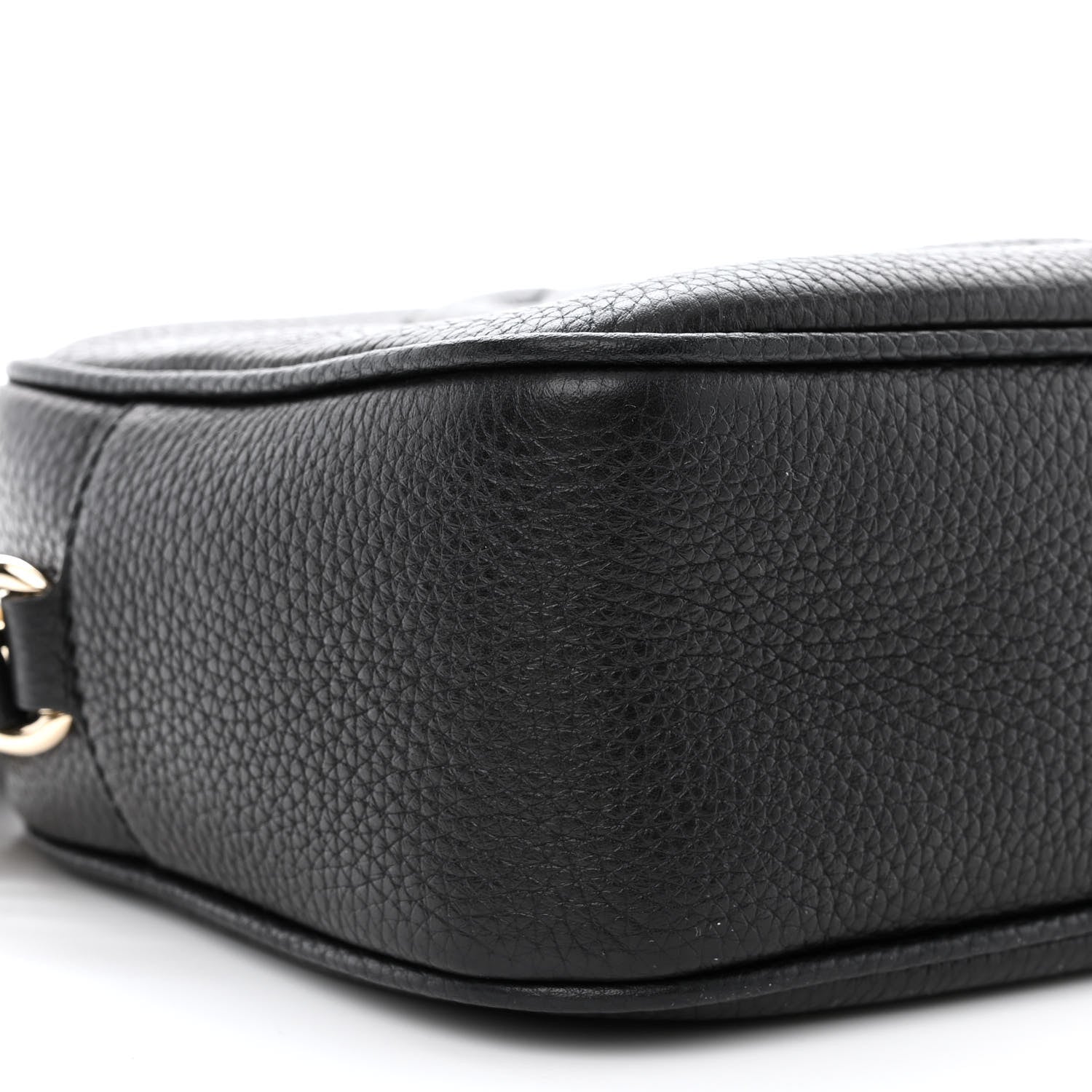 Gucci Pebbled Calfskin Small Soho Disco Bag Black 9 of 10