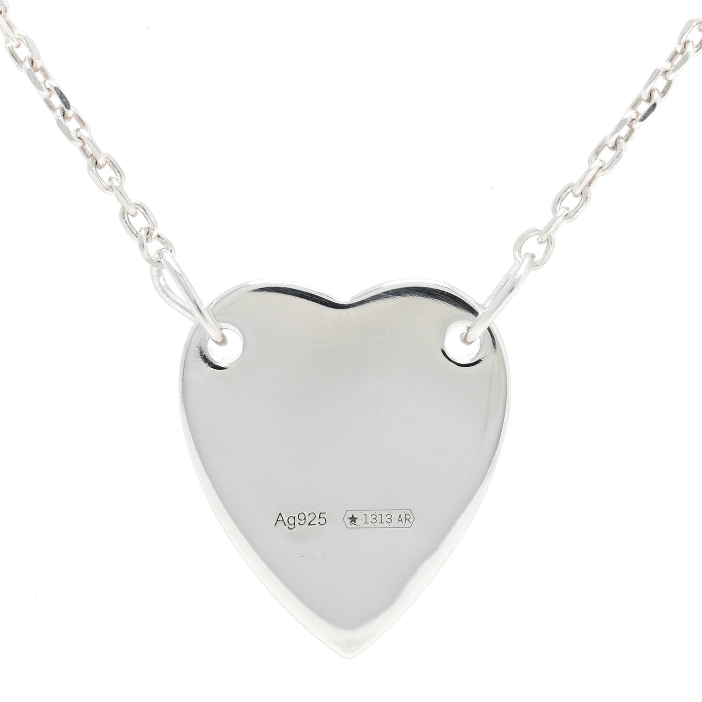 Sterling Silver Trademark Heart Bracelet