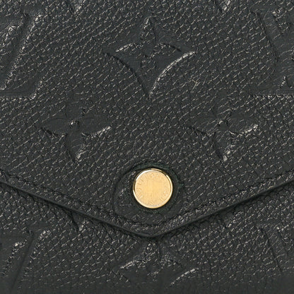 Louis Vuitton Empreinte Compact Curieuse Wallet Black 7 of 7