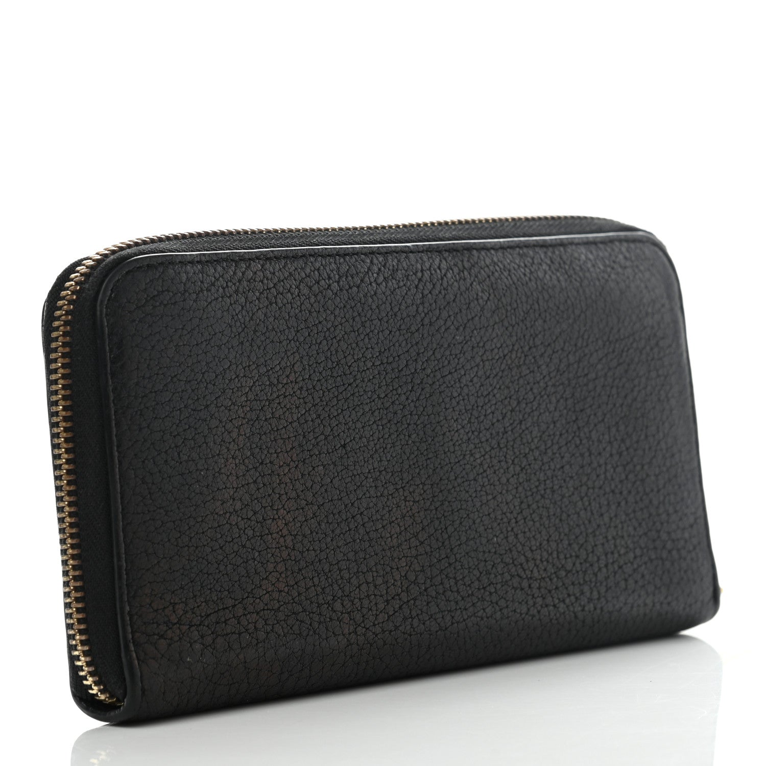 Chloe Grained Lambskin Drew Long Wallet with Flap Black 3 of 19