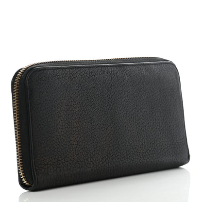 Chloe Grained Lambskin Drew Long Wallet with Flap Black 3 of 19