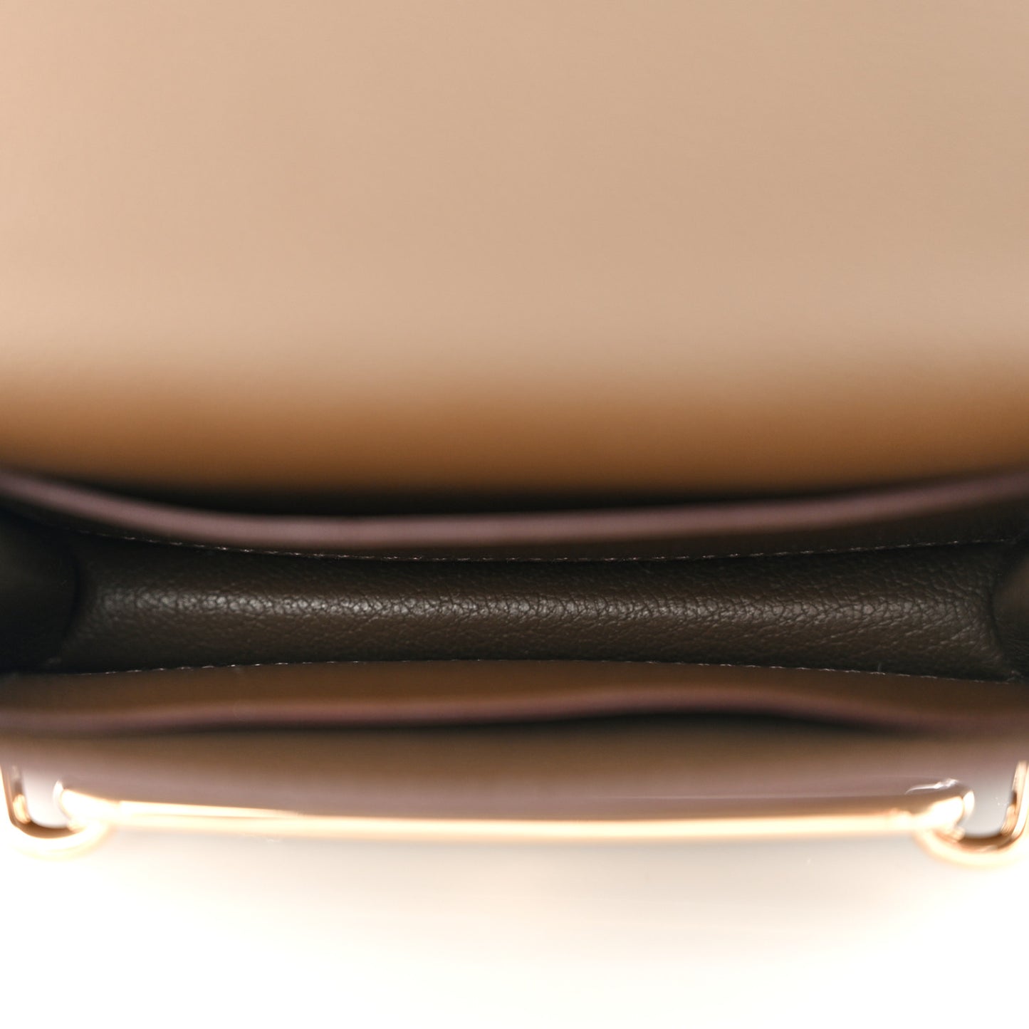 Evercolor Bi-color Roulis Slim Wallet Etoupe Craie