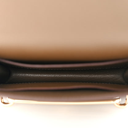 Hermes Evercolor Bi-color Roulis Slim Wallet Etoupe Craie 6 of 10