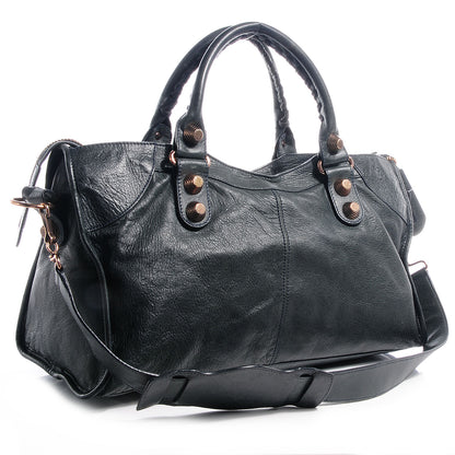 Balenciaga Agneau Giant 21 Rose Gold Hardware Part Time Anthracite 3 of 7