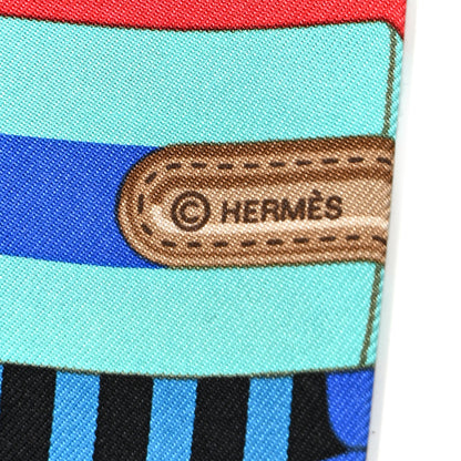 Hermes Silk Sangles En Zigzag Twilly 3 of 5