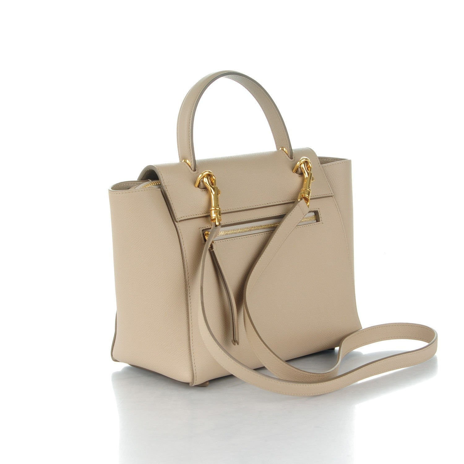 Celine Grained Calfskin Micro Belt Bag Light Taupe 3 of 8