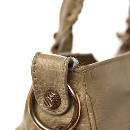 Balenciaga Agneau Giant 12 Rose Gold Hardware Velo Latte Beige 13 of 13