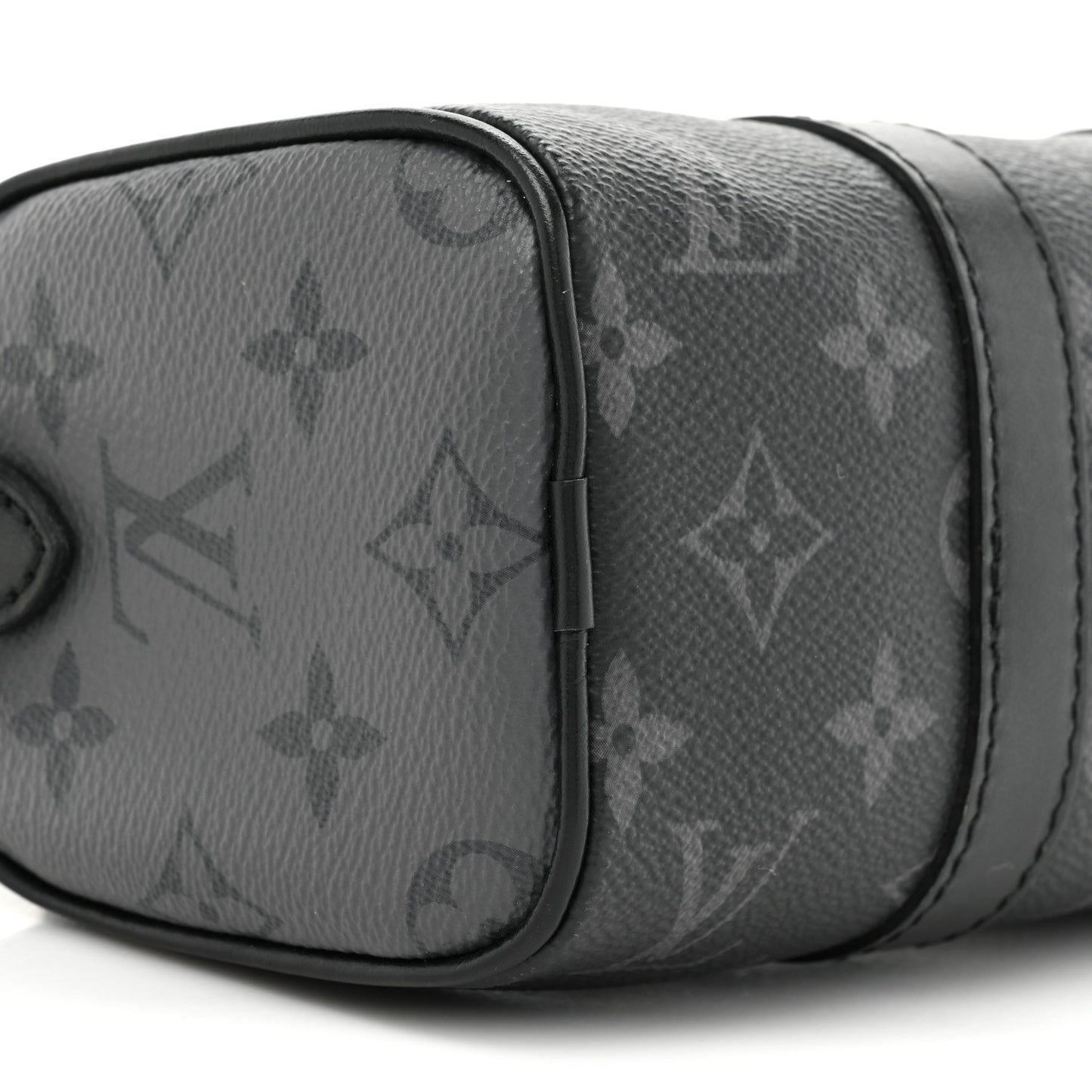 Reverse Monogram Eclipse Keepall XS Black