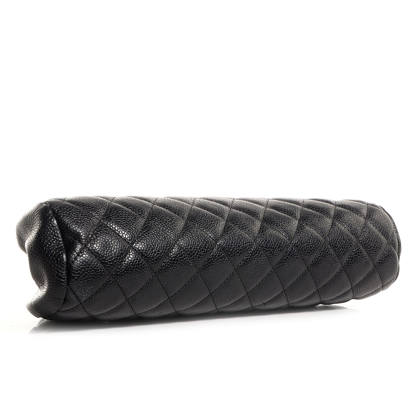Caviar Quilted Timeless Clutch Black