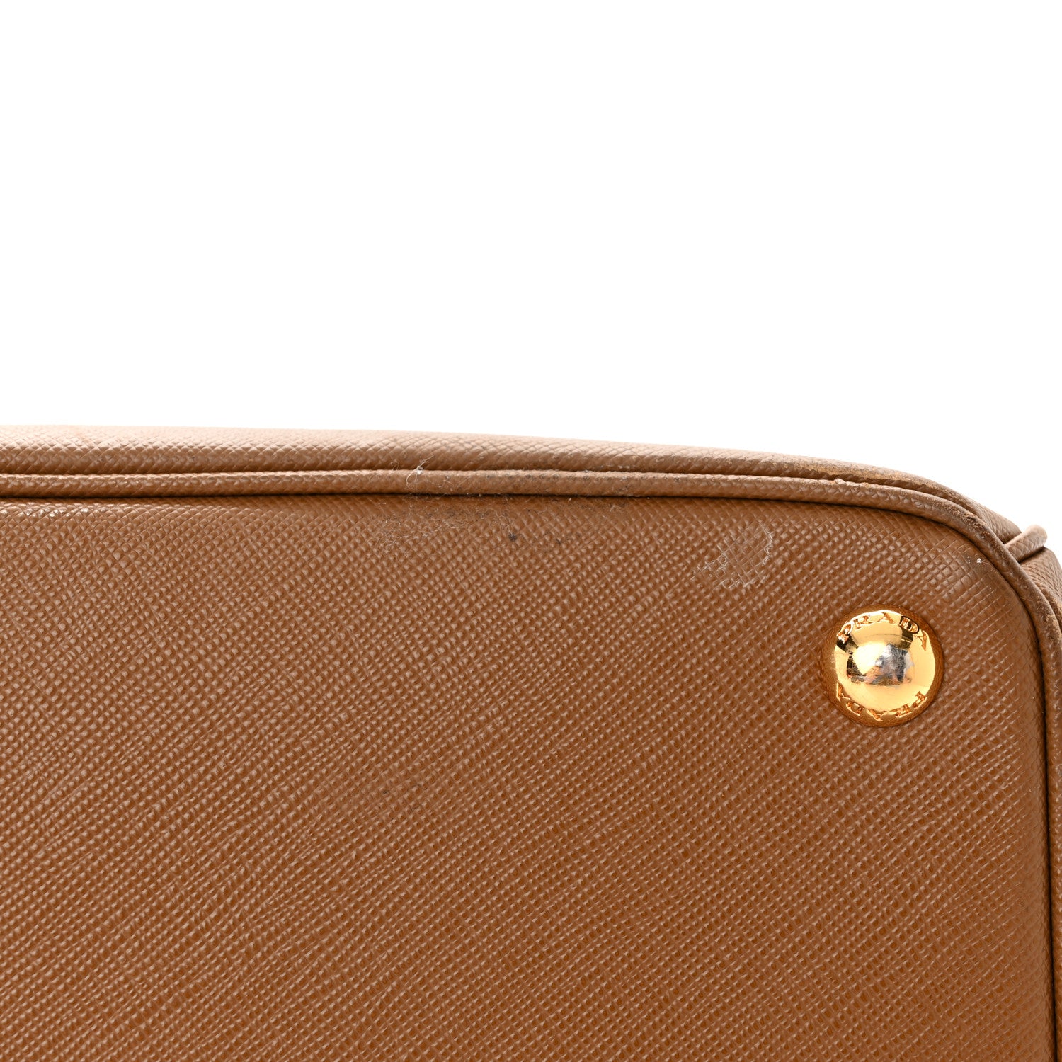 Prada Saffiano Large Galleria Double Zip Tote Cannella 18 of 21