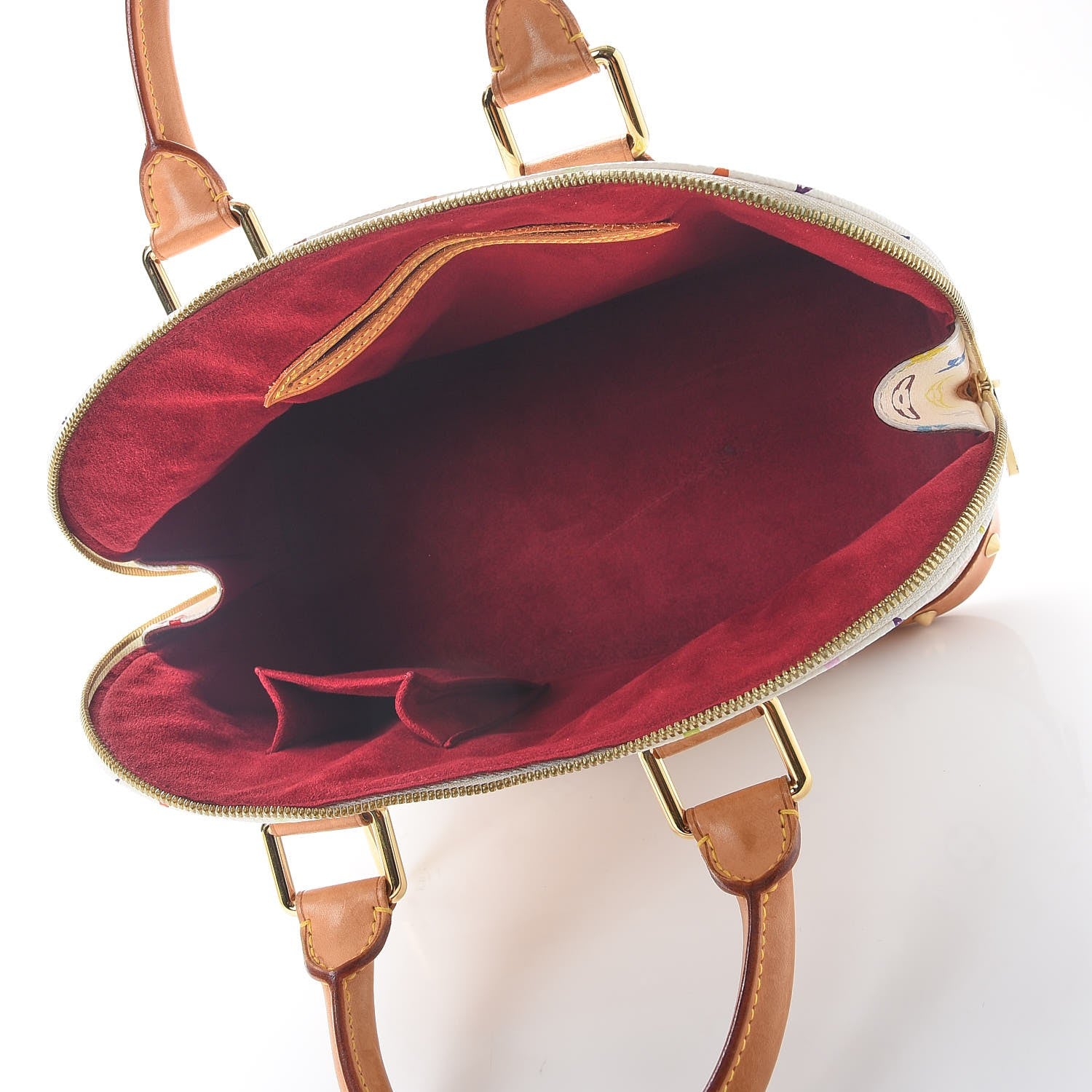 Louis Vuitton Monogram Multicolor Alma White 5 of 18
