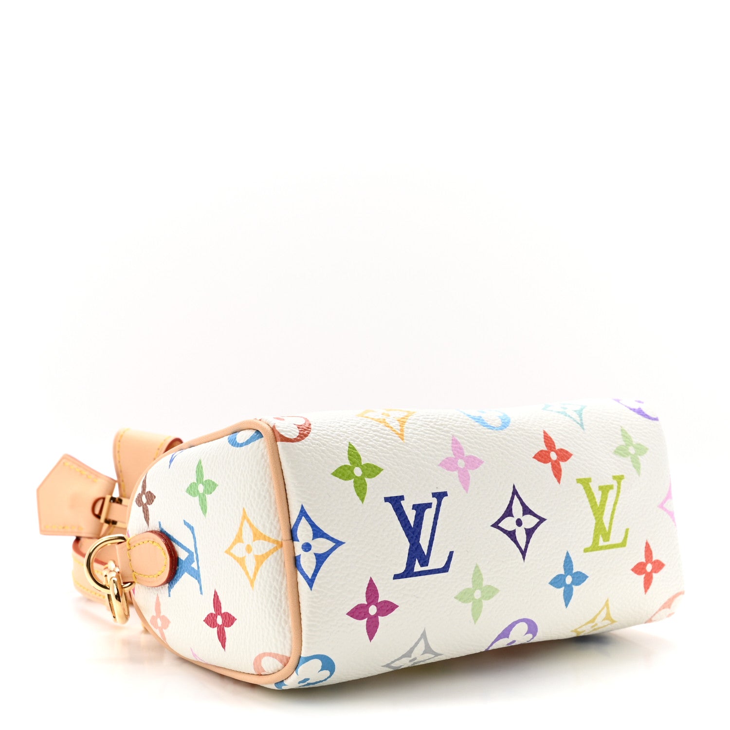 Louis Vuitton LV X TM Monogram Multicolor Nano Speedy White 4 of 9