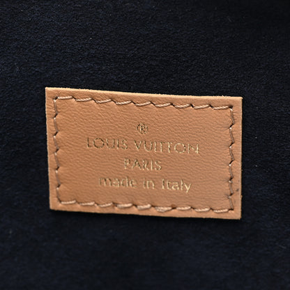 Louis Vuitton Lambskin Embossed Monogram Coussin PM Camel 8 of 14