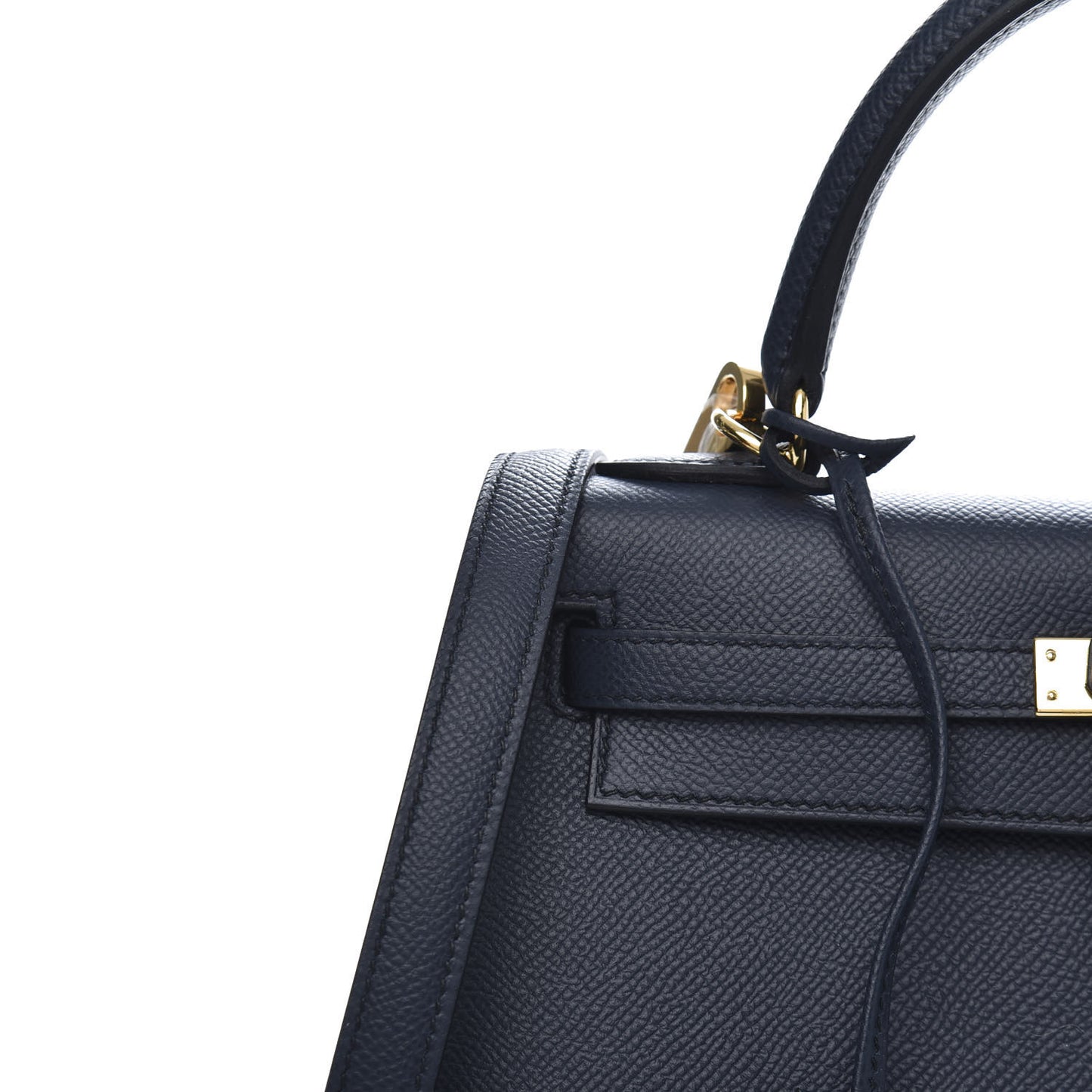 Epsom Kelly Sellier 25 Bleu Indigo