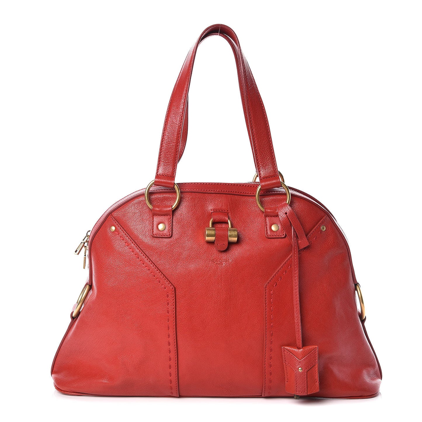 Calfskin Large Muse Red