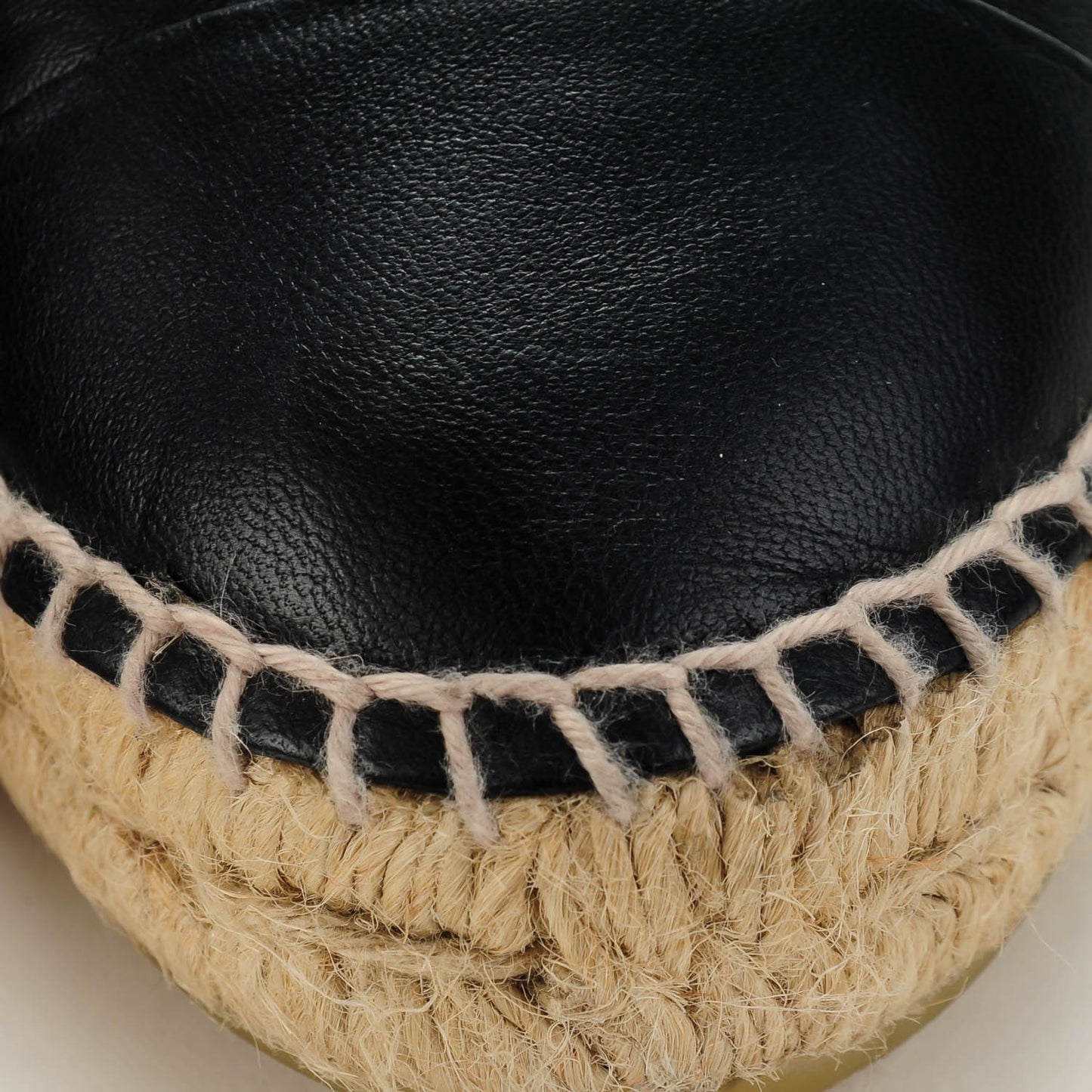 Lambskin CC Espadrilles 41 Black