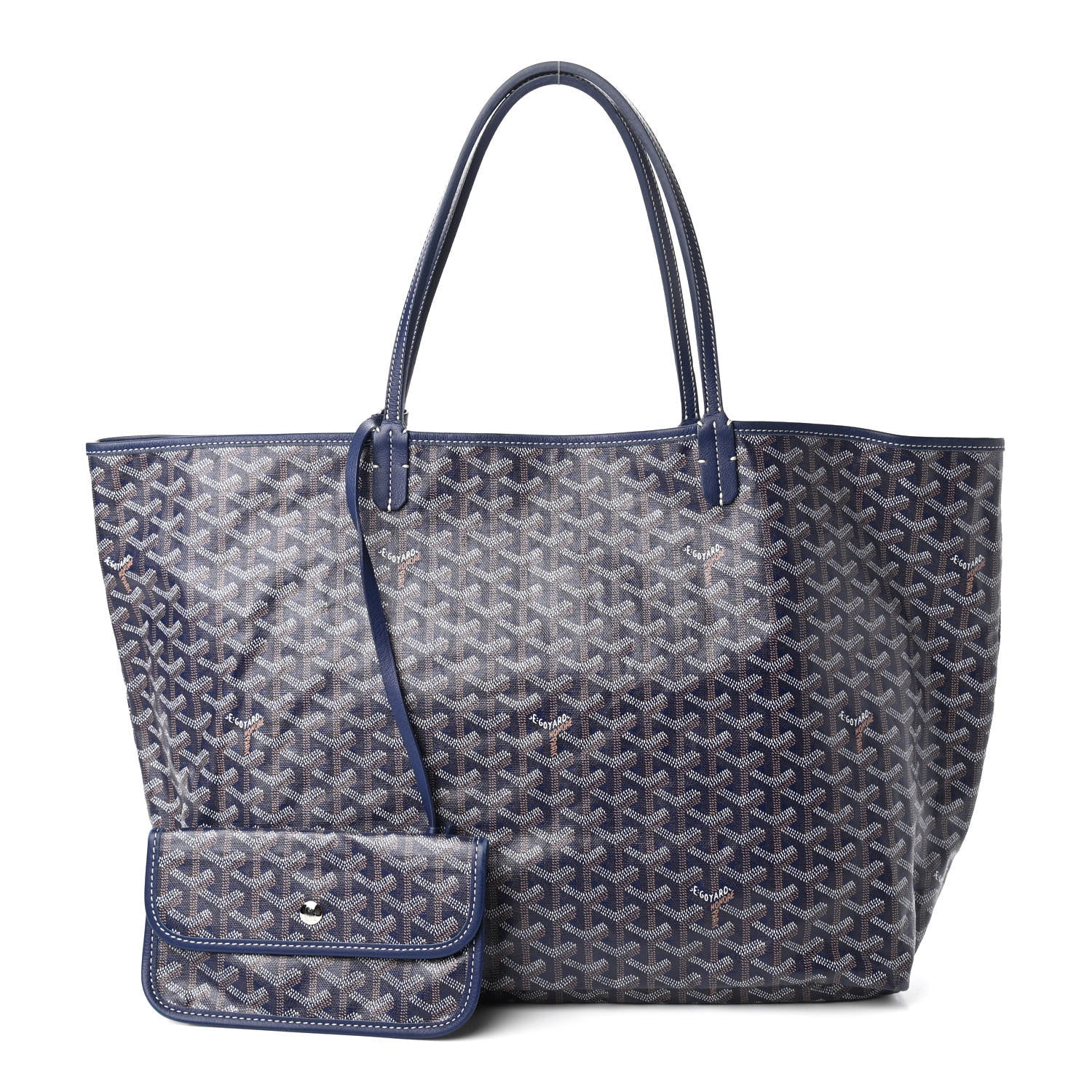 Goyard Goyardine Saint Louis GM Navy 1 of 9