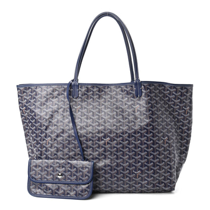 Goyard Goyardine Saint Louis GM Navy 1 of 9