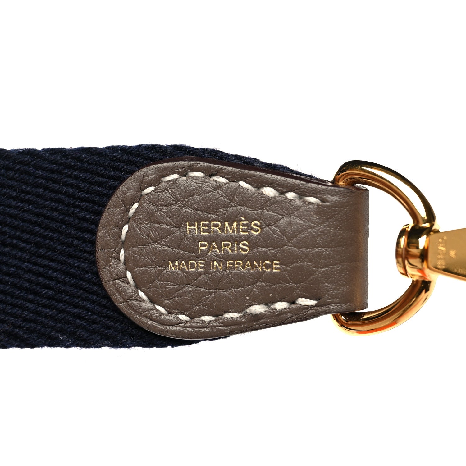 Hermes Taurillon Clemence Amazone Evelyne TPM Etoupe Bleu Indigo 9 of 10