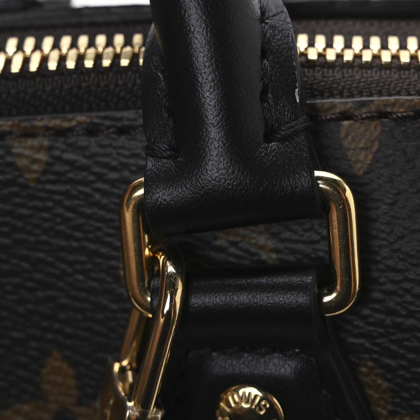 Reverse Monogram Speedy Trunk 20