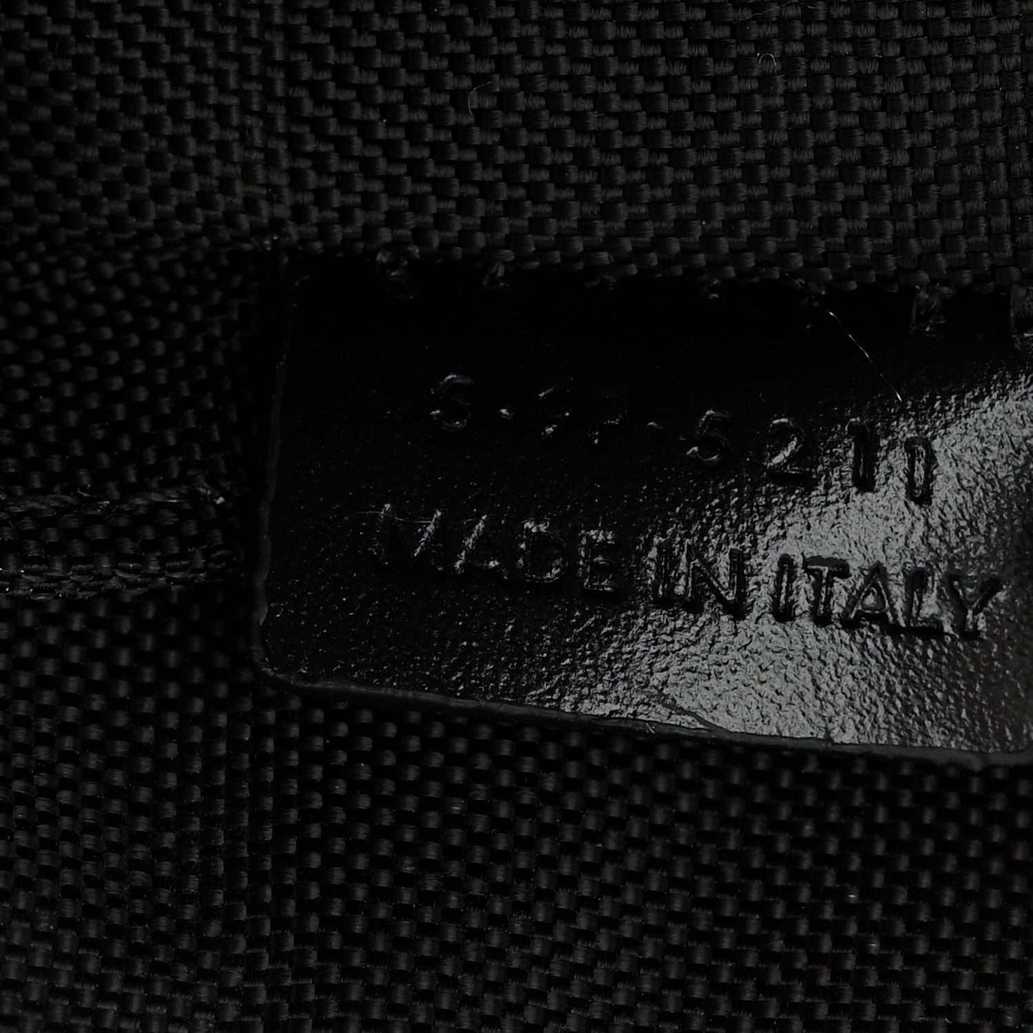 Celine Canvas Trekking Phone Holder Black 7 of 10