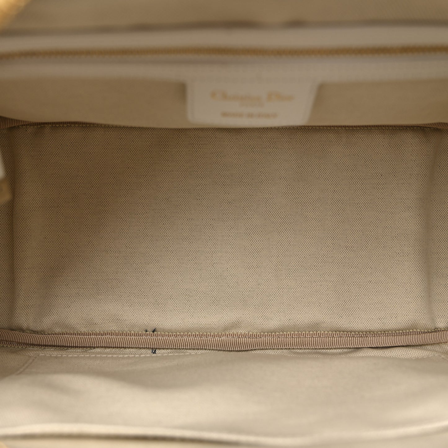 Calfskin Star Medium Dior Vibe Zip Bowling Bag White Blue