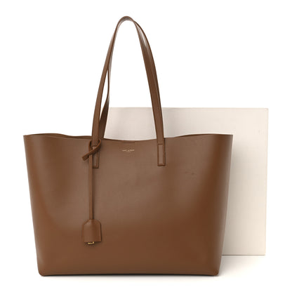 Saint Laurent Calfskin Large Shopping Tote Brick 12 of 12