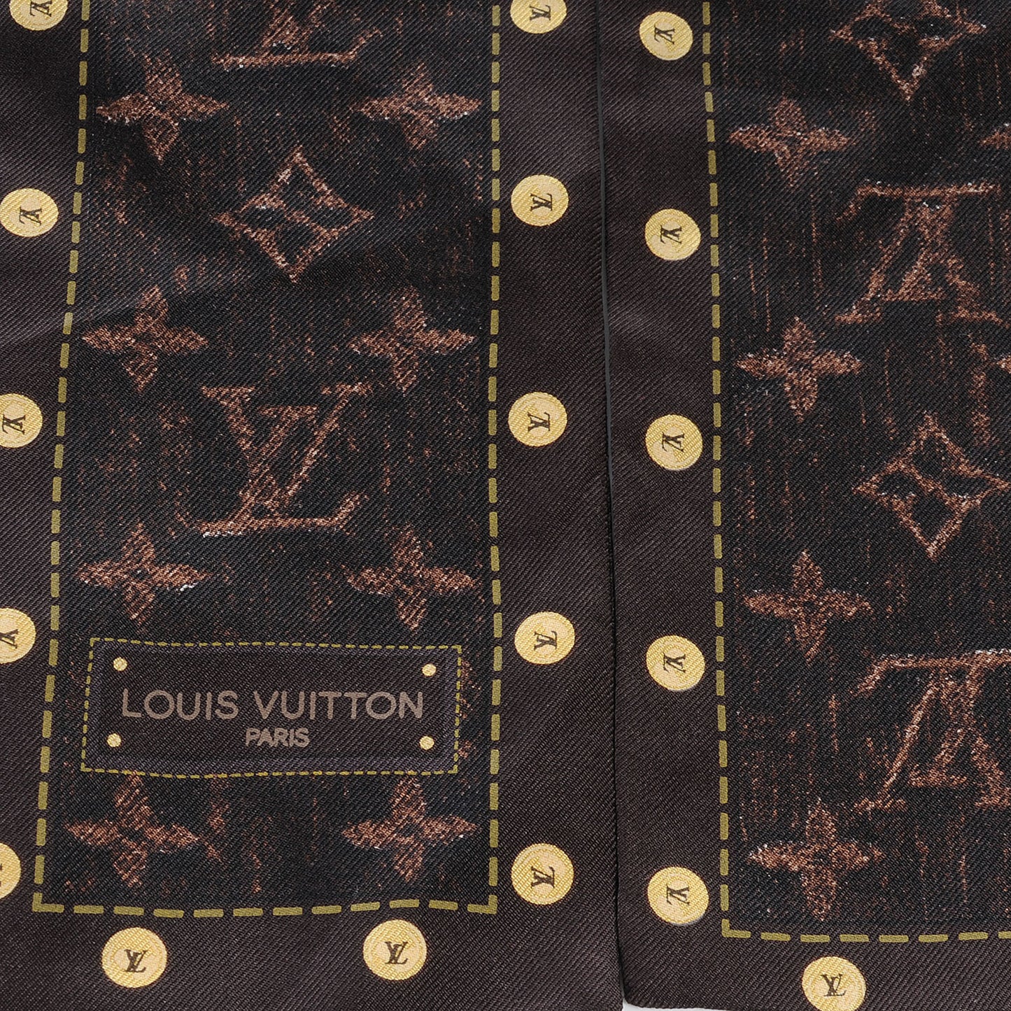 Silk Monogram Scarf Bandeau