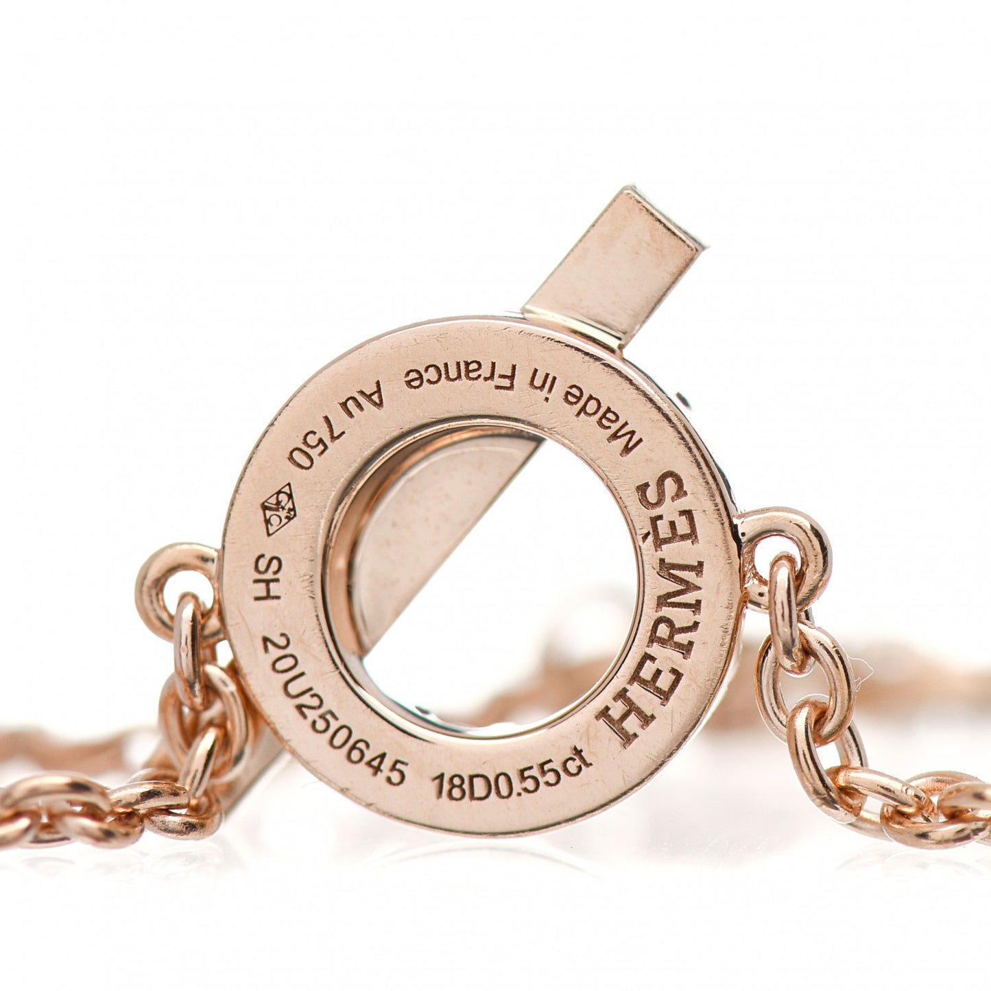 18K Rose Gold Diamond Finesse Bracelet SH