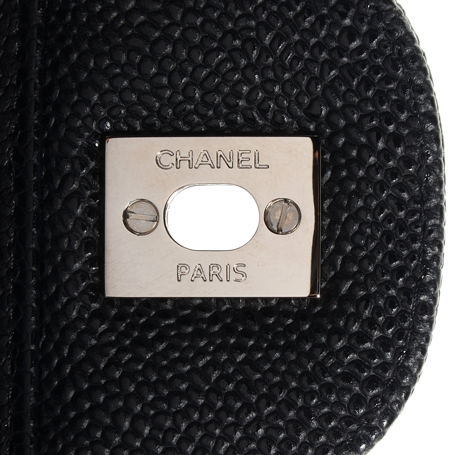 Chanel Caviar Quilted Jumbo Double Flap Black 8 of 9