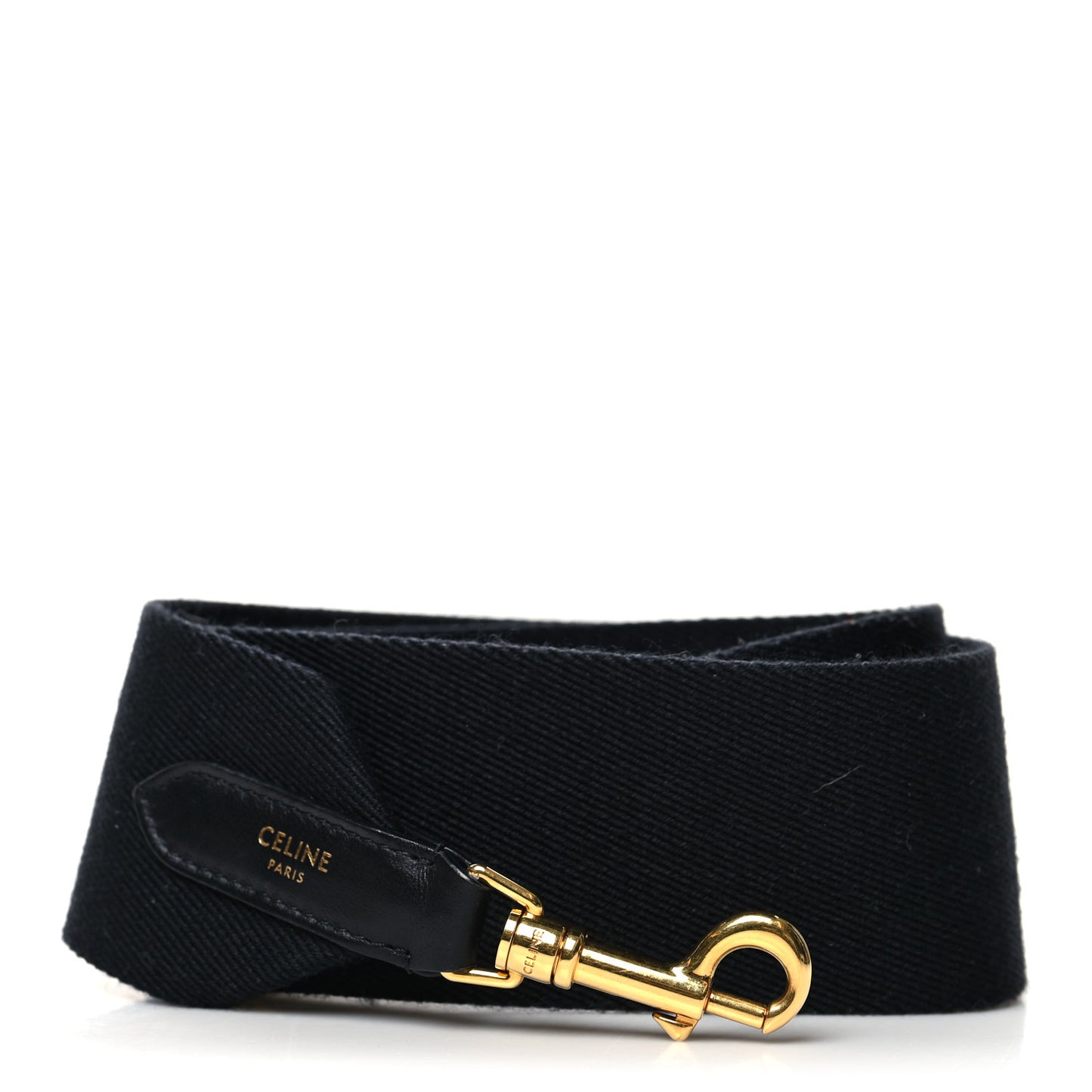 Jacquard Wool Logo Short Strap Black Beige