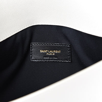 Saint Laurent Grain De Poudre Uptown Pouch Crema Soft 5 of 9