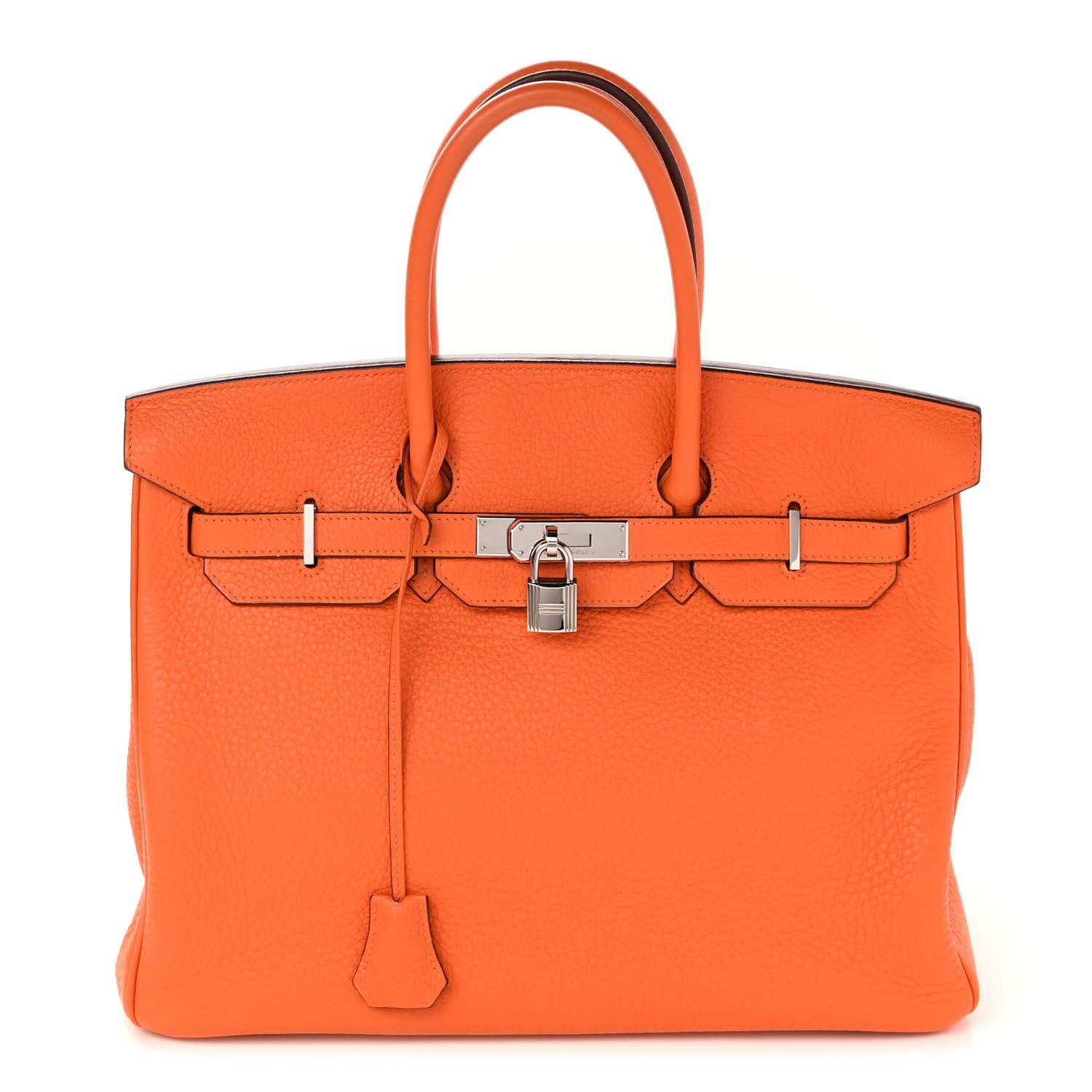 Hermes Togo Birkin 35 Orange 1 of 10