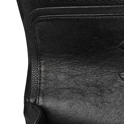 Chanel Caviar Quilted Medium Double Flap Black 8 of 11