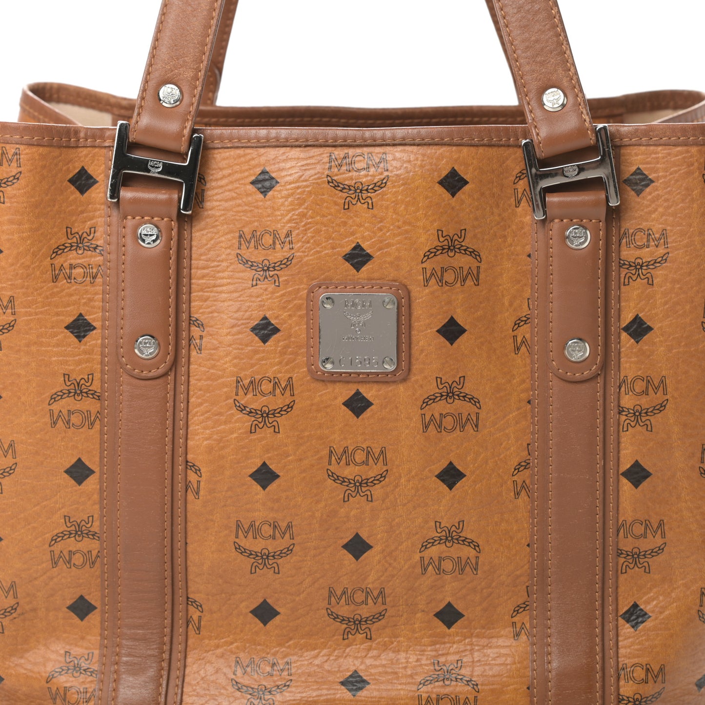 Visetos Shopping Tote Cognac