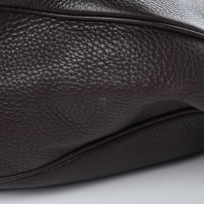 Gucci Calfskin Web Medium Dressage Hobo Coffee Brown 14 of 15