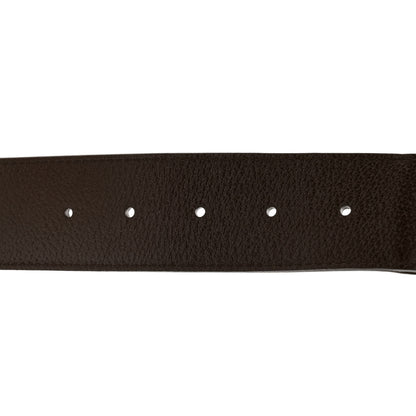 Gucci Nylon Textured Dollar Calfskin Double G Web 40mm Belt 90 36 Green Red Dark Cocoa 4 of 6