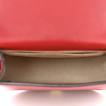 Chloe Calfskin Suede Small Nile Bracelet Bag Sepia Red 5 of 13