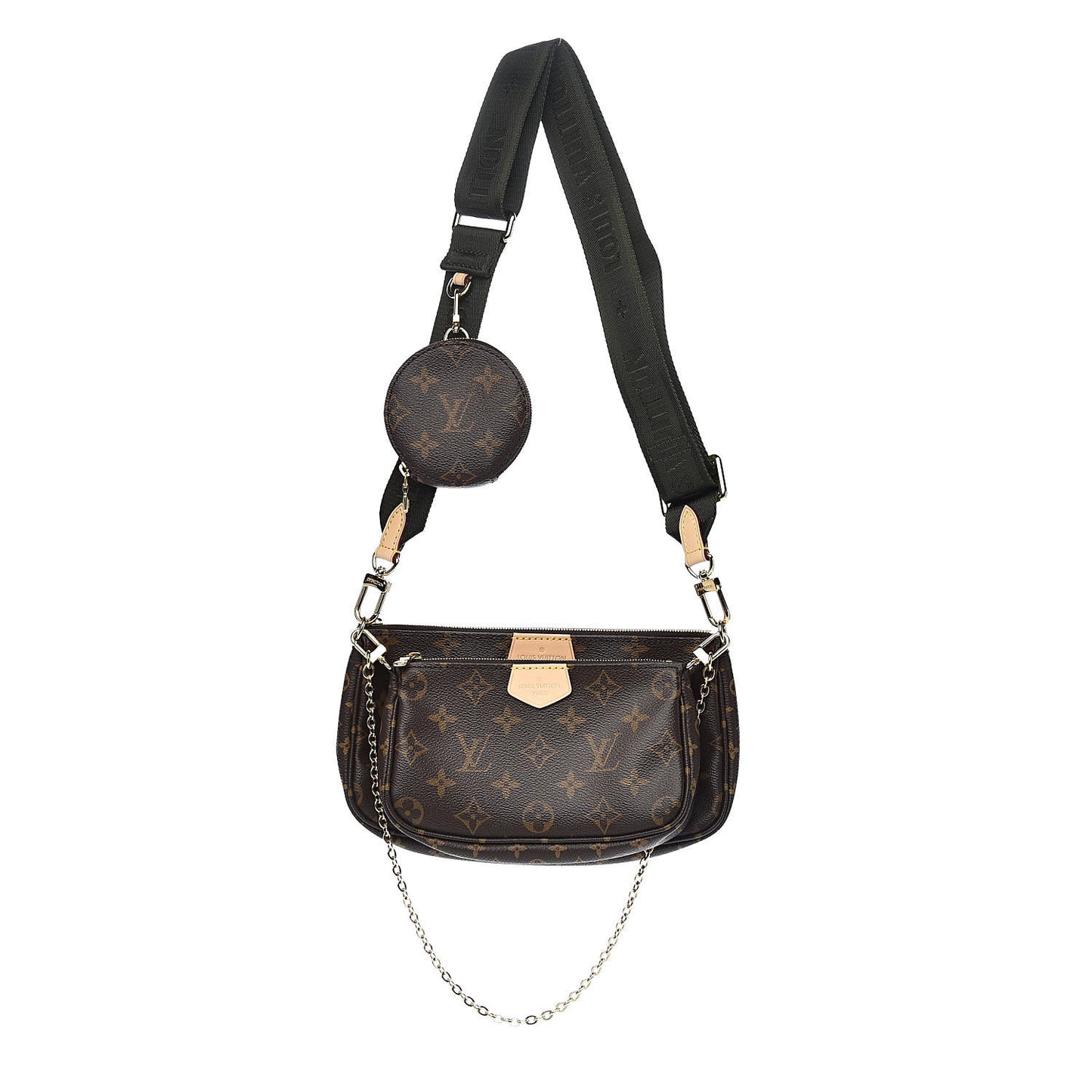Monogram Multi Pochette Accessories Kaki