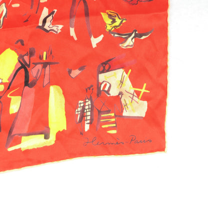 Hermes Silk Rendez Vous Rive Gauche Scarf 70 4 of 6