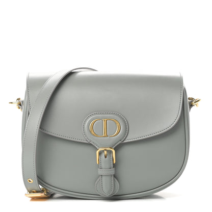 Christian Dior Box Calfskin Medium Bobby Flap Gray 1 of 14