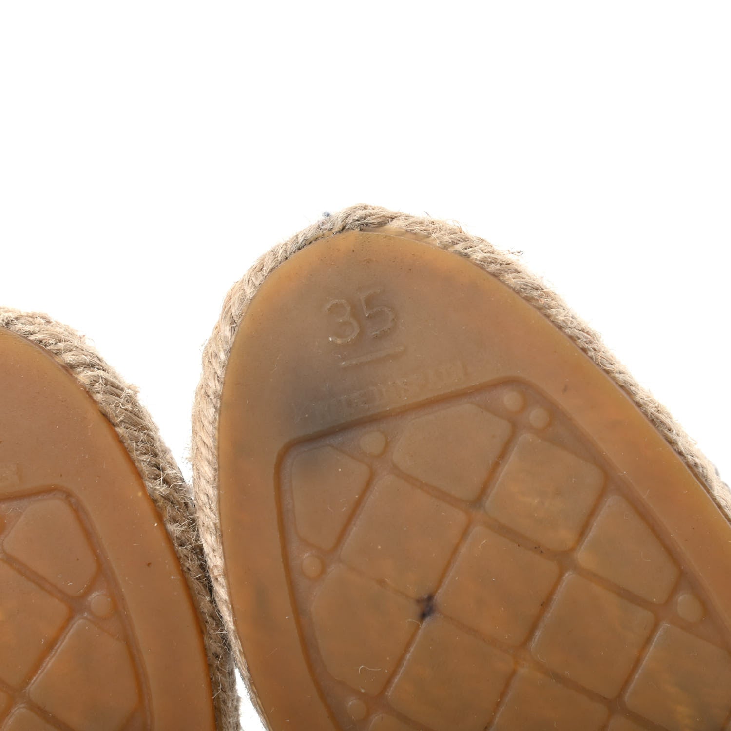 Chanel Lambskin CC Espadrilles 35 Black 9 of 11