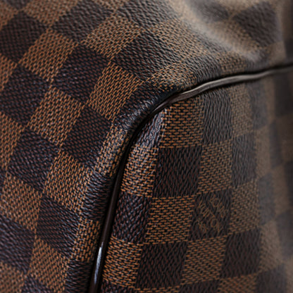 Louis Vuitton Damier Ebene Keepall Bandouliere 55 10 of 18