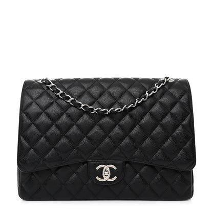 Chanel Caviar Quilted Maxi Double Flap Black 1 of 11