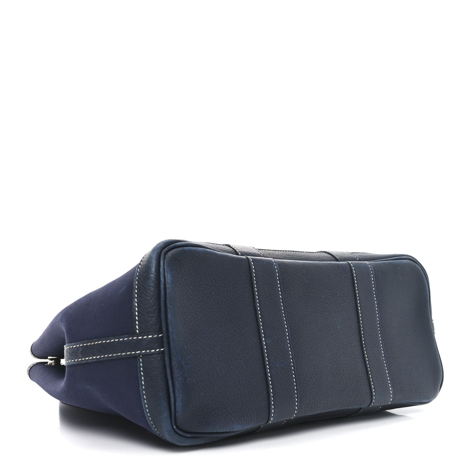Hermes Toile Buffle Skipper Garden Party 30 TPM Bleu Marine Black 5 of 13