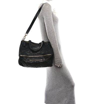 Givenchy Tumbled Sheepskin Large Pandora Black 2 of 10